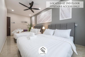 9 mins to Ipoh Tambun-5-10pax Cozy 2nd Floor Suite